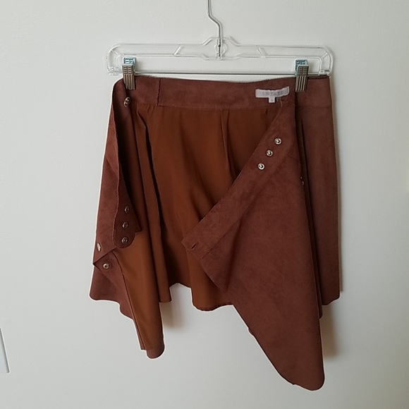1. State faux suede mini skirt - Picture 4 of 4